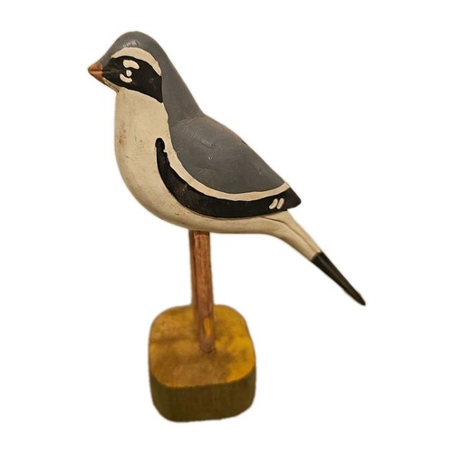Figur vogel weiss grau - vogel,