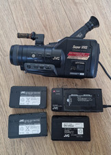 JVC GR-S505E Super VHS Videokamera retro Filmkamera Camcorder S-VHS Zubehörpaket