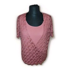 Gelco shirt lagig mit spitze - 2-lagig,