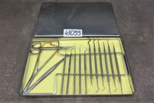 11 Stk. Pluradent Zahnpflege Instrumente Profi Set Edelstahl 43099