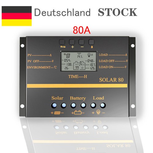 10a 80a mppt solar panel - -,