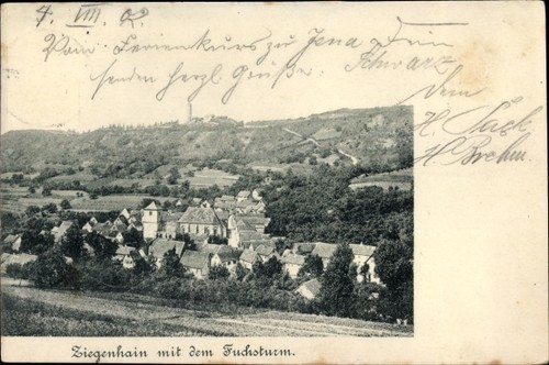Ziegenhain jena in - ak,