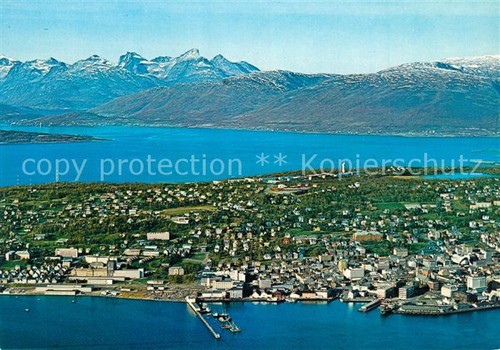 Tromso fliegeraufnahme - tromso,