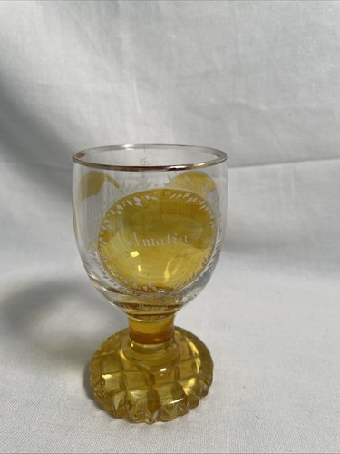 Biedermeier pokal farbloses - pokal,