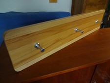 Flurgarderobe Buche Wandaufhängung 3 Haken- 80cm x 18cm x 7cm -sehr gut 