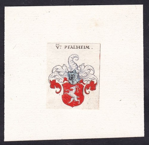 Pfahlheim wappen coat - coat, arms