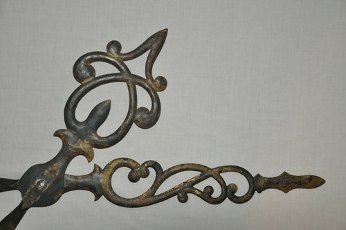 Uhrzeiger antik bis 76cm - bis, eisen