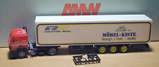 AWM / AMW Mercedes SK Koffersattel Central Trailer Rentco CTR Möbel-Kiste Munz