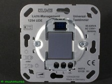 Jung 1254 UDE Universal-Tastdimmer 50-420 W/VA 1254UDE Licht-Management