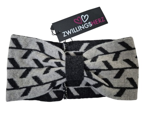 Zwillingsherz damen stirnband - zwillingsherz,