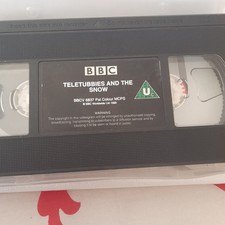 TELETUBBIES And the Snow VHS