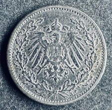 1/2 Mark 1905 G Deutsches