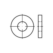 DIN 7349 Scheibe Stahl 100 HV 19mm 50 Stk