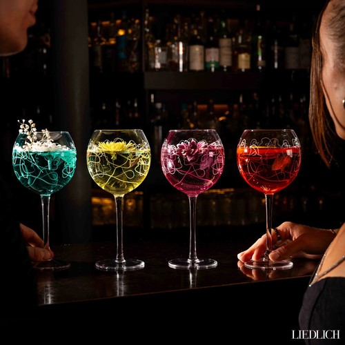Liedlich gin cocktailgläser - gin,