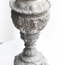 Antike Tisch Petroleumlampe