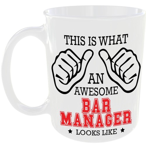 Sieht ein toller barmanager - so,