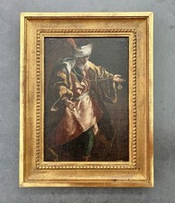 Ölgemälde "Orientalischer Kaufmann" Francesco Fontebasso (1707-1769) antik