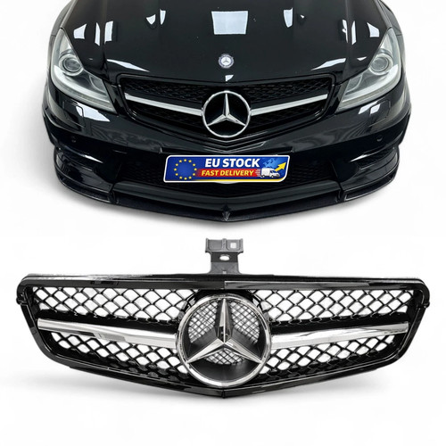 Amg style kühlergrill schwarz - amg,