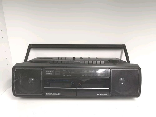 Boombox hitachi trk - boombox, trk-w350w-leer