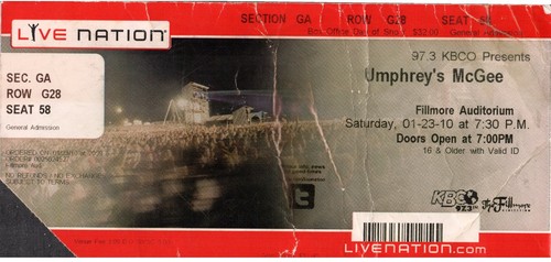 Umphreys mcgee concert - umphreys,