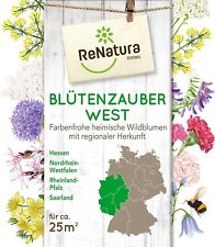 Greenfield ReNatura Blütenzauber Wildblumen Blumen Samen Region West 0,275kg