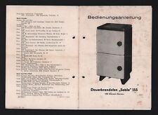 KÖNNERN, Prospekt 1976, VEB Ofen-Werk Könnern Dauerbrand-Ofen Saale 155