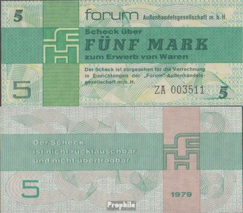Banknoten ddr 1979 - 1979, rosenbg