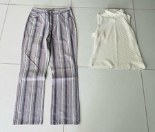 Damen Hose Gr 40 Vanilla und Shirt Top Gr L von Aust