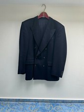 Windsor 100% Kaschmir 2 reihiger Blazer Gr.26 (52) dunkelblau Tuch von LoroPiana