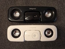 2 stück Creative Zen Stone 2gb + 1gb weiß und schwarz + 2 stück TravelSound mp3