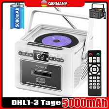 Tragbarer CD Kassettenspieler