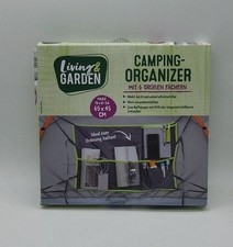 Campingregal Camping Organizer 60 cm Hängend Grau Aufbewahrung Zelt Reise (EB19)