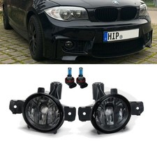 Klarglas Nebelscheinwerfer Smoke Schwarz für BMW E81 E82 E87 E88 X1 E84 X5 E70