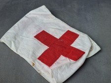 alte Armbinde ROTES KREUZ 30er Jahre Wehrmacht Zeit Sanitäter Binde