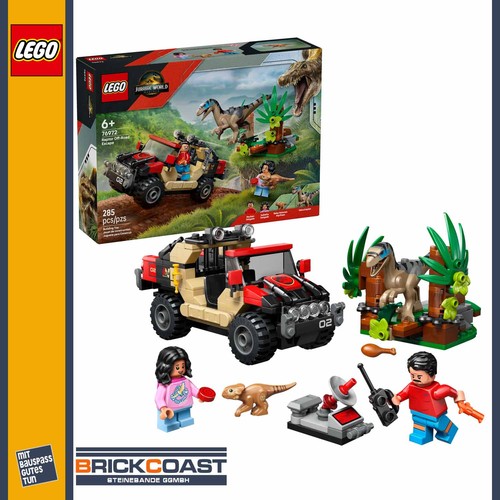 Lego jurassic world - jurassic, 76972