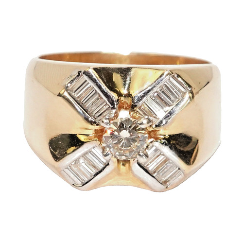 Ring gold herren - ring,