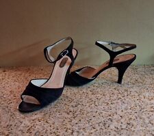 Gabor Spangenpumps (echtes Leder aus Velours) in schwarz, Gr. 5