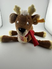 Sehr Gut! Steiff Tier Olaf Lauras Stern Rentier Elch 024139 Mit Schild