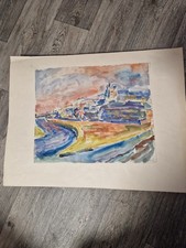 Orginal aquarell ernst krantz - orginal,