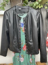 Leichte lederjacke zara - lederjacke,