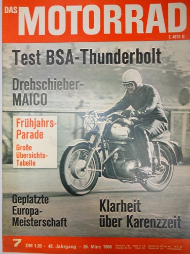Das motorrad 66 - 7, /