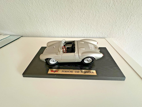 Porsche 550 spyder - spyder, silber