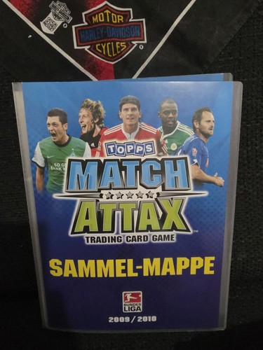 Match attax album - match,