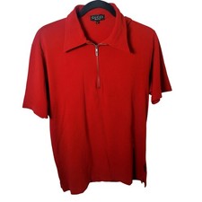 Gucci Mens Red Pique Quarter
