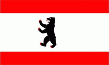 Berlin Flagge Fahne 60x90 cm