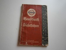 "Handbuch für Dieselfahrer", Standard , Esso, Essolub, Original, 3. Aufl. 1937