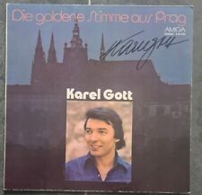 KAREL GOTT LP Vinyl Autogramm