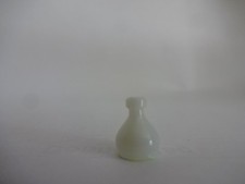 Puppenhaus Zubehör " Milchigweiße Bottle Flasche - ca 10 mm groß