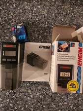 Eheim Futterautomat 3581000 für Aquarium, Ideal für Flockenfutter/Granulat