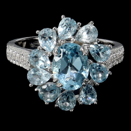 925 sterling silber ring oval - 925,
